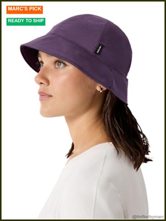 Arc\'teryx Sinsola Short Brim Bucket Hat Lightweight Asymmetrical Hiking main image 4